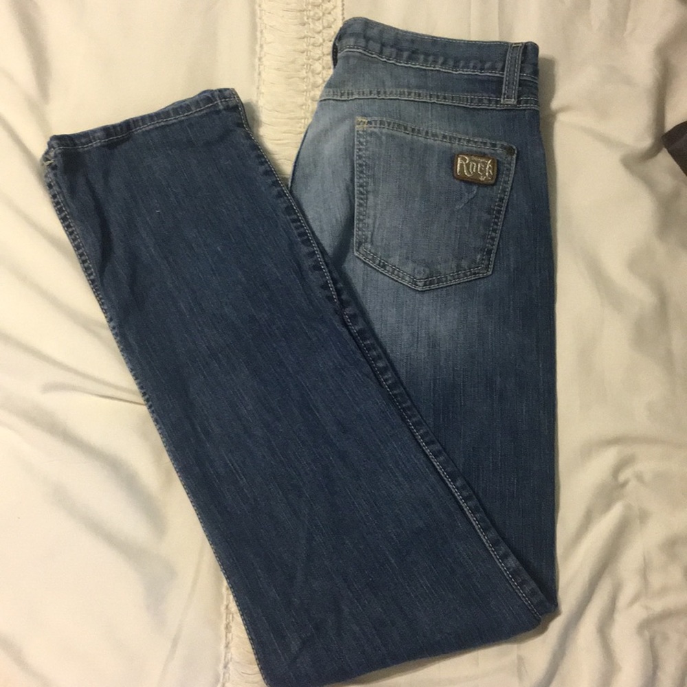 Rock 47 wrangler boyfriend cut jeans
